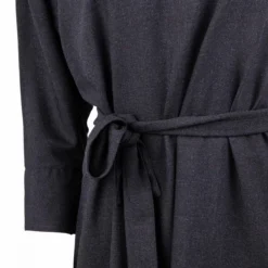 Robe Ml Col Rond Avec Ceinture Femme AMERICAN VINTAGE -Tendryne Soldes Boutique robe ml col rond avec ceinture femme american vintage 2