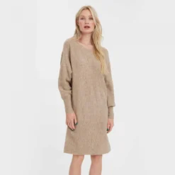 Robe Ml Loose Fit Col Bateau Femme VERO MODA -Tendryne Soldes Boutique robe ml loose fit col bateau femme vero moda 3