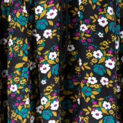 Robe Noir à Fleurs Sans Manches Femme GRACE & MILA -Tendryne Soldes Boutique robe noir a fleurs sans manches femme grace mila 2