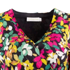 Robe Portefeuille à Fleurs Femme LA PETITE ETOILE -Tendryne Soldes Boutique robe portefeuille a fleurs femme la petite etoile 2