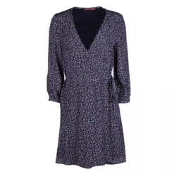 Robe Portefeuille Fleurie En Soie Femme COMPTOIR DES COTONNIERS