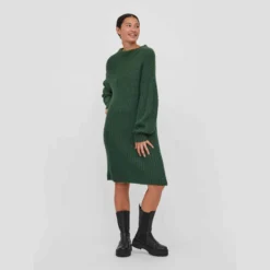 Robe Pull En Maille Manches Longues Femme VILA -Tendryne Soldes Boutique robe pull en maille manches longues femme vila 3