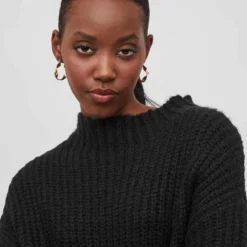 Robe Pull En Maille Manches Longues Femme VILA -Tendryne Soldes Boutique robe pull en maille manches longues femme vila 8