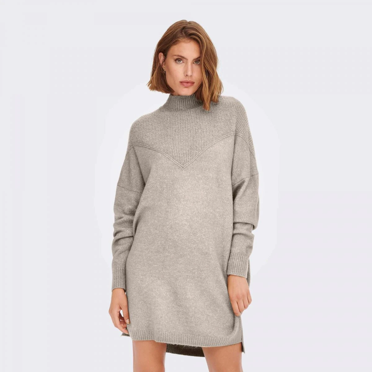Robe Pull Loose En Maille Structurée Longueur Genou Silly Femme ONLY 9 Robe Pull Loose En Maille Structurée Longueur Genou Silly Femme ONLY – Image 7