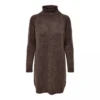 Robe Pull Manches Longues Col Roulé Femme ONLY -Tendryne Soldes Boutique robe pull manches longues col roule femme only