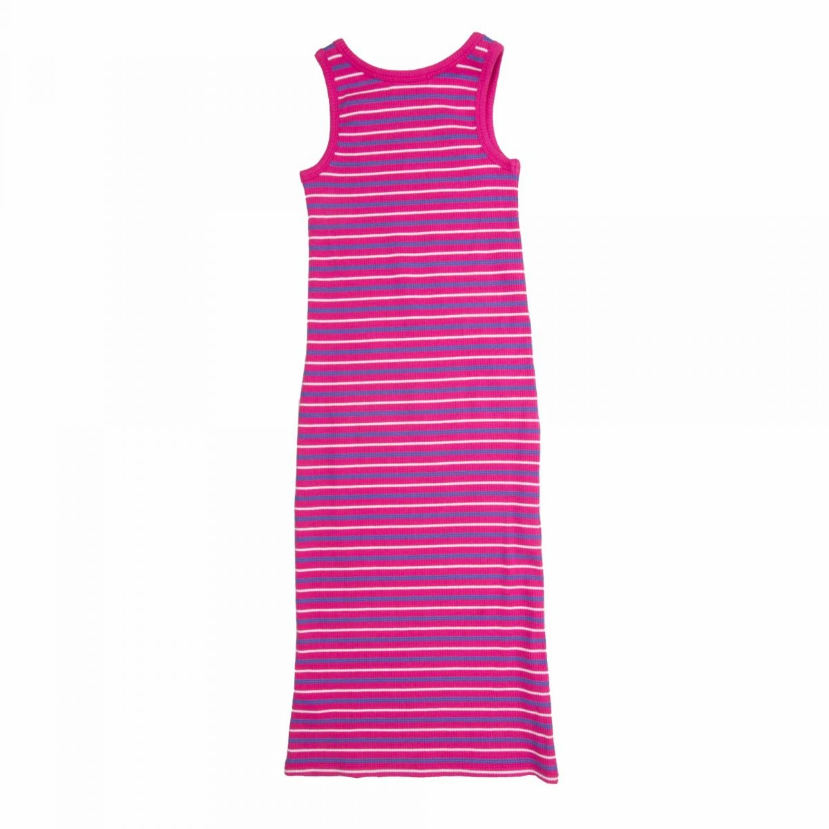 Robe Rayée Côtelée Sans Manches Coton Stretch Enfant CALVIN KLEIN 3 Robe Rayée Côtelée Sans Manches Coton Stretch Enfant CALVIN KLEIN – Image 2