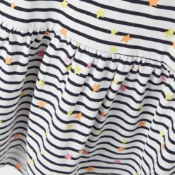 Robe Rayures Frida Noir Saphire Enfant NAME IT -Tendryne Soldes Boutique robe rayures frida noir saphire enfant name it 2