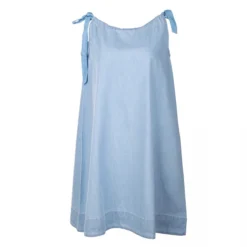 Robe Sans Manches Bleu Clair Femme SELECTED