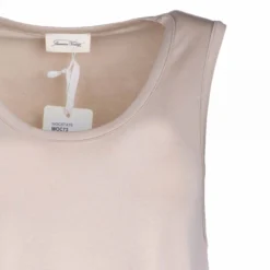 Robe Sans Manches Col Rond Coton Stretch Femme AMERICAN VINTAGE -Tendryne Soldes Boutique robe sans manches col rond coton stretch femme american vintage 2