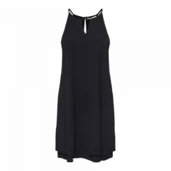 Robe Sans Manches Col Rond Fluide Droite Avec Découpe Femme ONLY