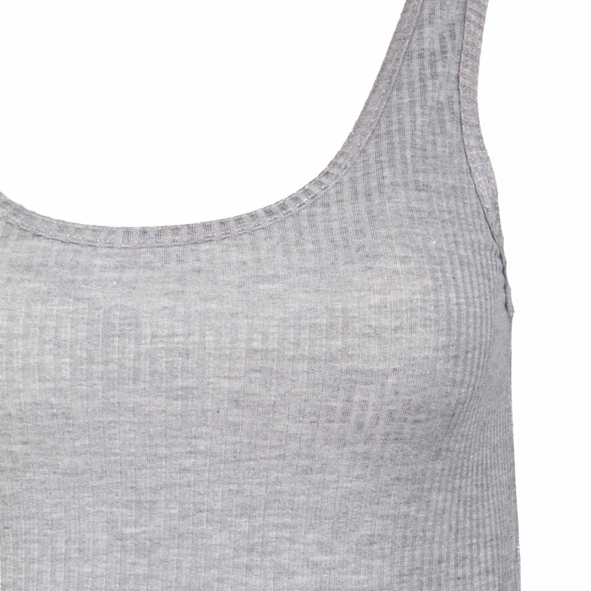 Robe Sans Manches Grise Street Femme GRACE & MILA 5 Robe Sans Manches Grise Street Femme GRACE & MILA – Image 3