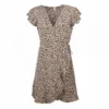 Robe Sans Manches Lacet Cache Coeur Imprimé Léopard Femme ONLY -Tendryne Soldes Boutique robe sans manches lacet cache coeur imprime leopard femme only