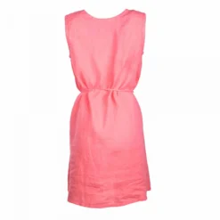 Robe Sans Manches Uni Cordon Lin Femme AMERICAN VINTAGE 14 Robe Sans Manches Uni Cordon Lin Femme AMERICAN VINTAGE -Tendryne Soldes Boutique robe sans manches uni cordon lin femme american vintage 3