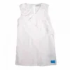 Robe Sans Manches Volant Empiècement Brodé Coton Enfant CALVIN KLEIN -Tendryne Soldes Boutique robe sans manches volant empiecement brode coton enfant calvin klein