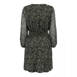 Tendryne Soldes Boutique -Tendryne Soldes Boutique robe savannah manches longues ceinture motif col v femme only 1