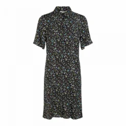 Robe Sm/mc Noir T34-42 23039661 3773 Femme OBJECT