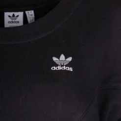 Robe Sweat Manches Longues Boutons Pression Devant Dos Coton Femme ADIDAS -Tendryne Soldes Boutique robe sweat manches longues boutons pression devant dos coton femme adidas 2